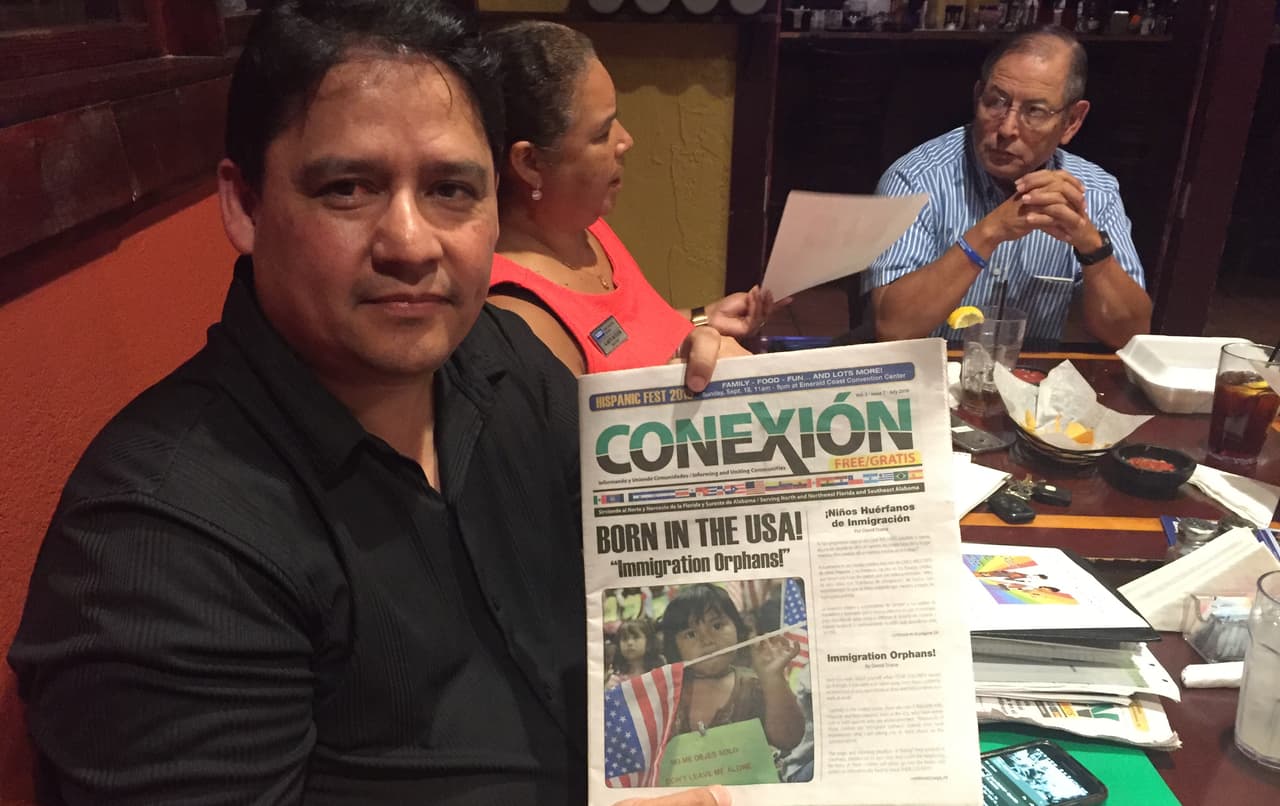 David Triana es un militar jubilado y fundador del periódico hispano Conexión.