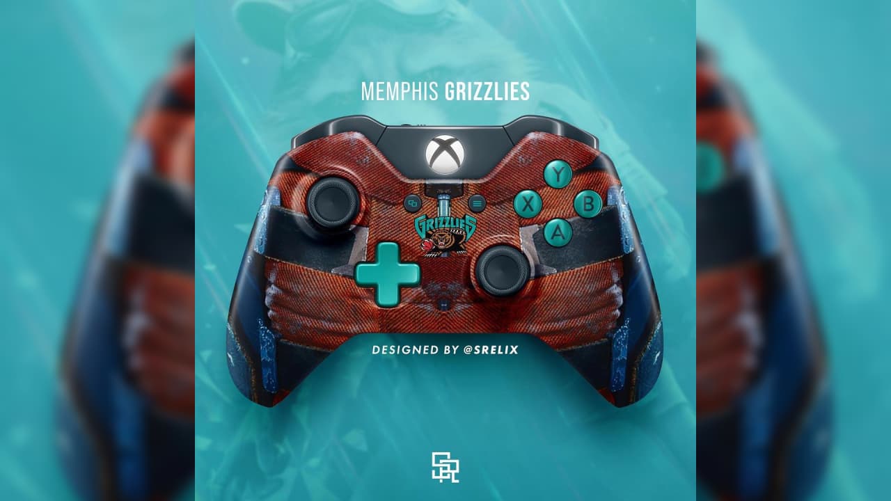 Memphis Grizzlies | El famoso artista gráfico, Mikey Halim, fusionó la NBA con los héroes y villanos de los diferentes universos para crear un nuevo concepto de controles para PlayStation 5 y Xbox X. El resultado es simplemente espectacular.