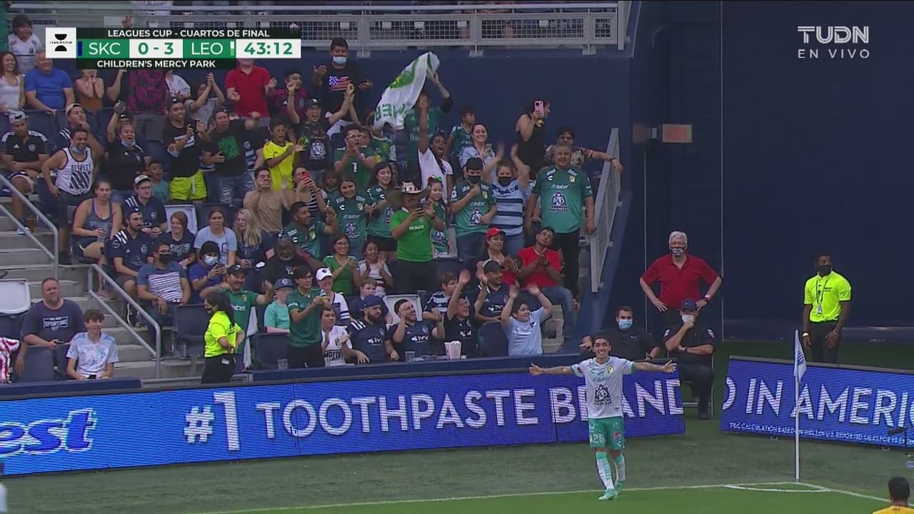 ¡Sporting KC parece liquidado! Omar Fernández y su doblete para el 0-3