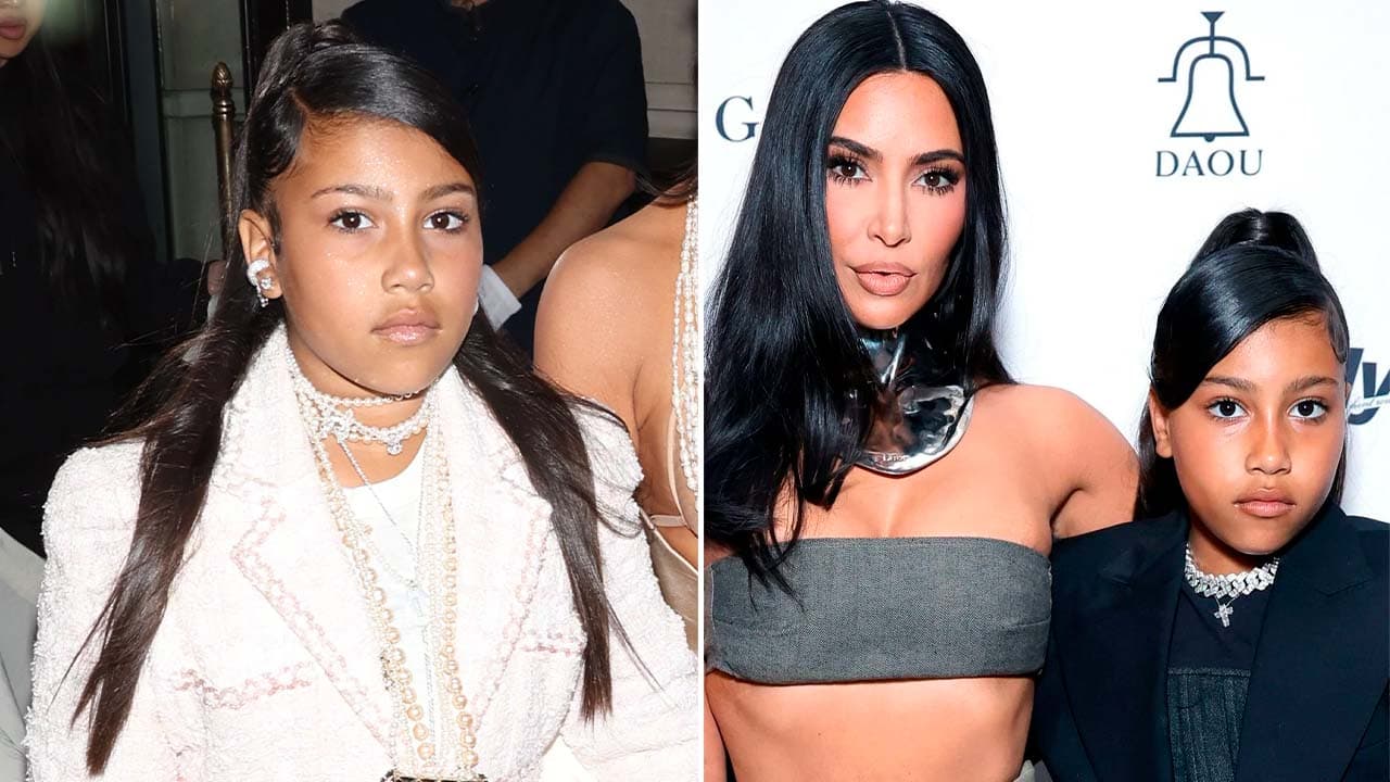 La hija de Kim Kardashian la criticó sin piedad: dijo que su vestido parece una bolsa de basura