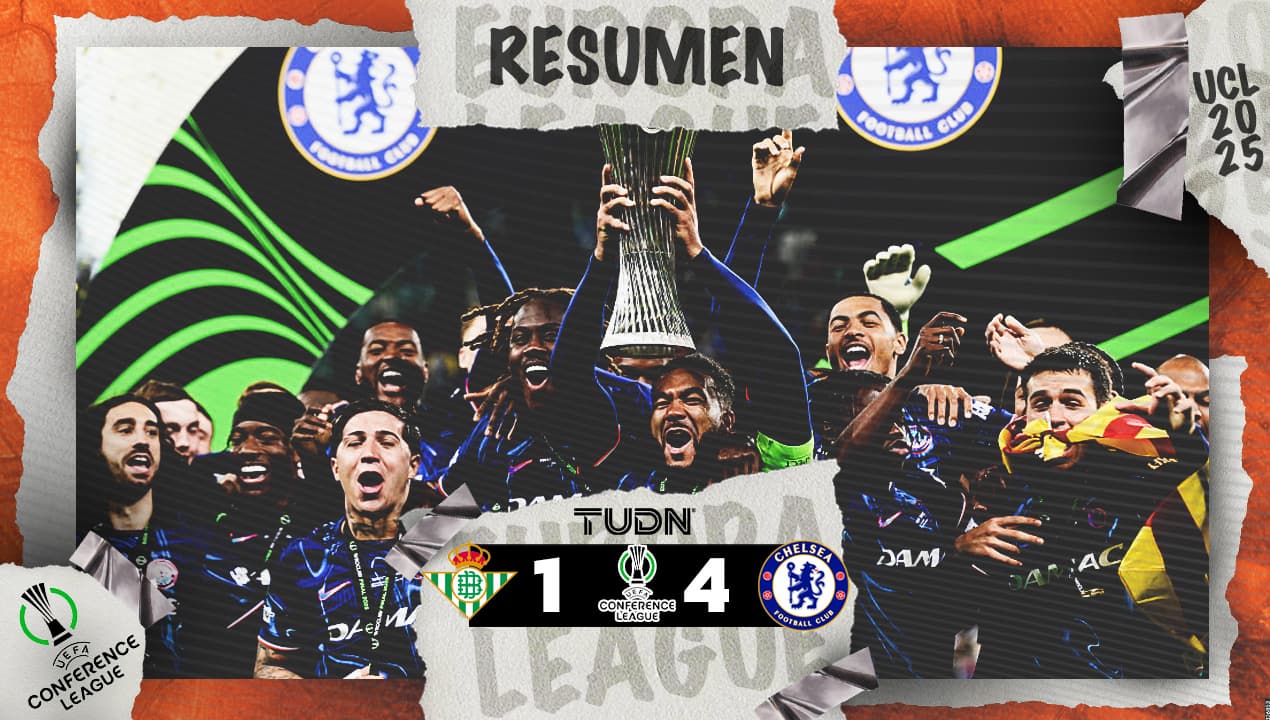 Chelsea remonta y golea al Betis para ser campeón de la Conference League