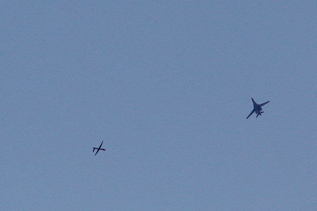 Avión de guerra de EEUU derriba un dron sirio