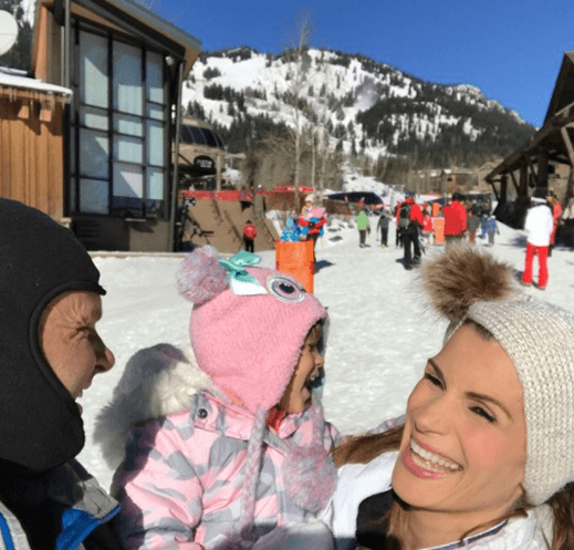 El frío se sentía en las montañas rocosas de Jackson Hole pero con tanta diversión casi ni lo sentían.