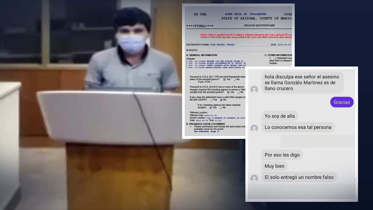 Juan Vargas, acusado de asesinar a tres oaxaqueños en Phoenix, promete no huir si lo liberan