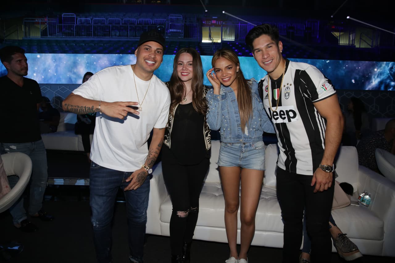 En los ensayos se reunieron Jacob Forever, Joy, Leslie Grace y Chyno.