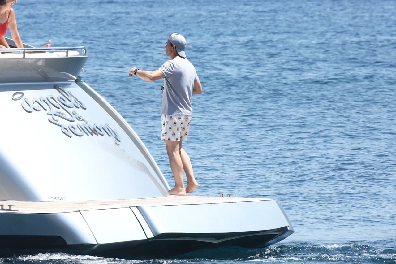 Ya después hasta clavaditos de espalda se quería echar.