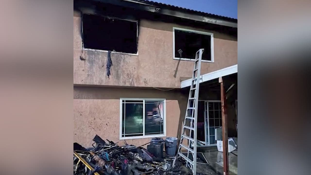 Padre hispano de 67 años desafía las llamas con una "fuerza inexplicable" y salva a su familia de un incendio