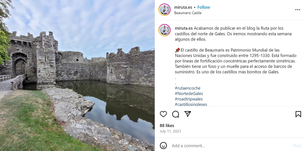 Norte de Gales en Reino Unido.
<br>