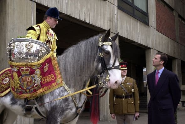 En octubre de 1981 preside su primer acto oficial y pronuncia su primer discurso en la entrega de los Premios Príncipe de Asturias en Oviedo