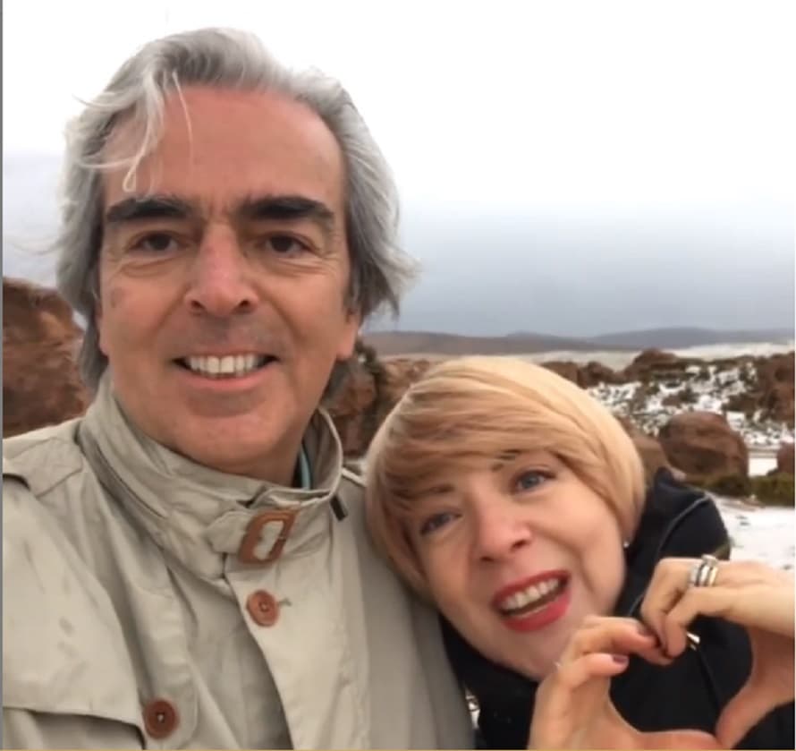 Con toda la actitud y dispuesta a vivir la vida al máximo, así celebró Edith González sus vacaciones de fin de año en Bolivia, al lado de su esposo Lorenzo Lazo.