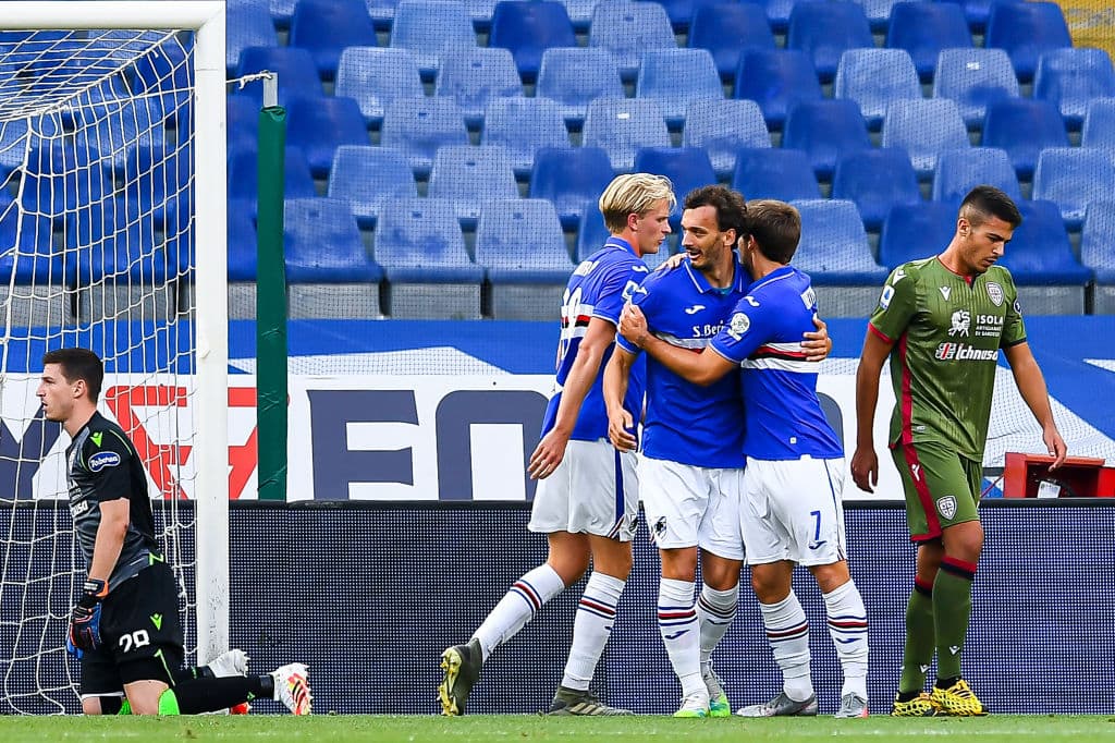 Cagliari se queda con los 41 que llegó al cotejo. Ambas escuadras están lejos de competir por posiciones de las justas continentales.