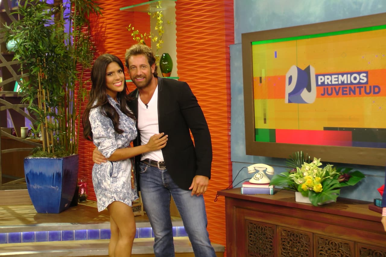 Francisca muy emocionada por conocer a Gabriel Soto.