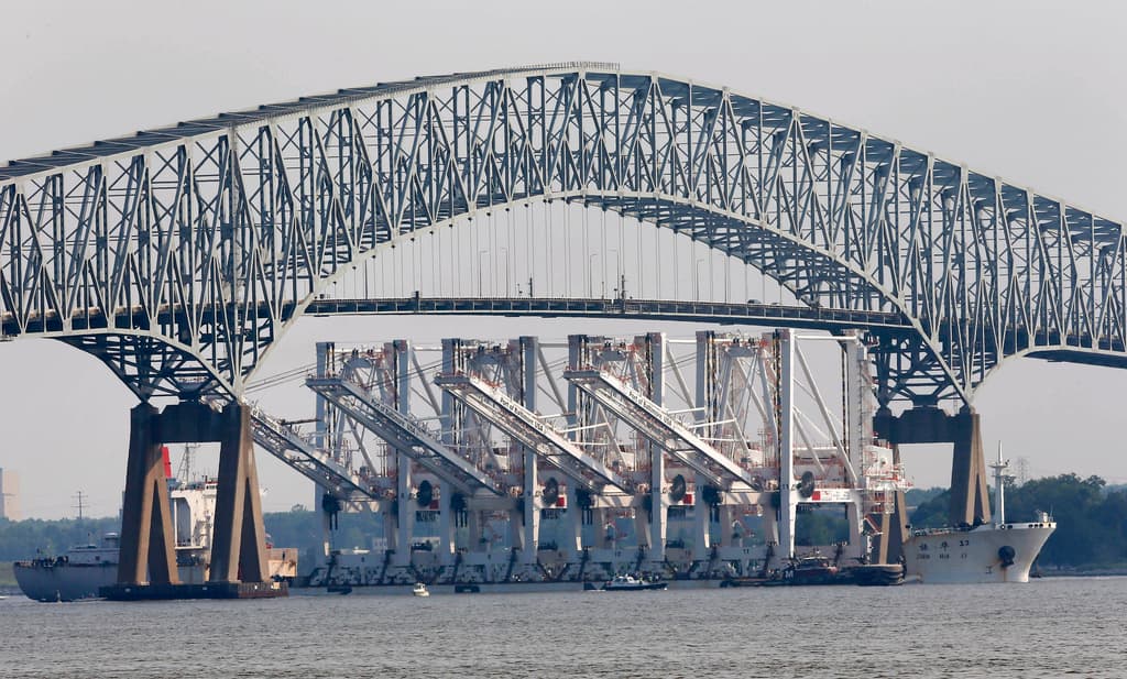 La historia del puente Francis Scott Key,  una de las grandes obras de ingeniería de Baltimore que colapsó tras el choque de un barco