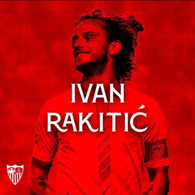 Oficial: Rakitic regresa al Sevilla; Barcelona lo deja ir por 1.5 millones de euros