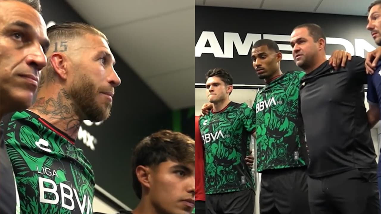 Sergio Ramos y Jardine y su emotivo discurso a equipo de estrellas de Liga MX 