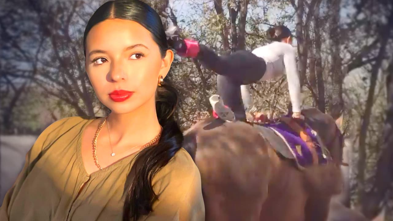 Ángela Aguilar ‘amenaza’ con demandar a su entrenador si le pasa algo en la cara