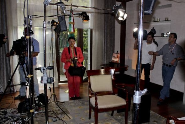 Peña cuenta a Univision que no pudo ocultar su satisfacción y alegría. Foto:  Miguel Carrillo 