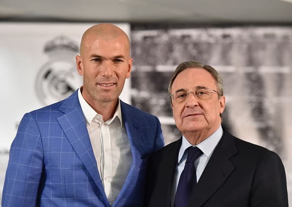 Hasta ahora, los elogios han abundado entre Zidane y Florentino.