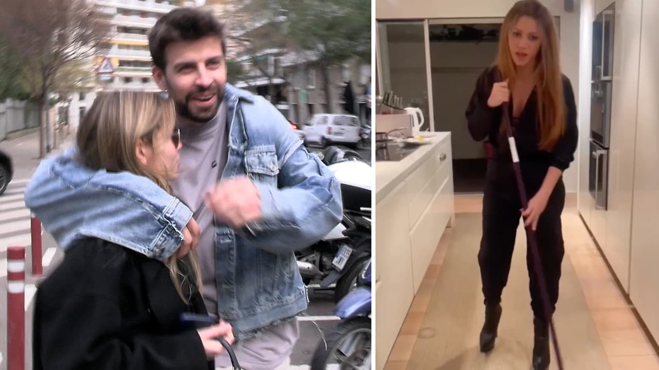 Captan a Piqué y Clara Chía "apasionados" y con looks coordinados tras nueva polémica con Shakira