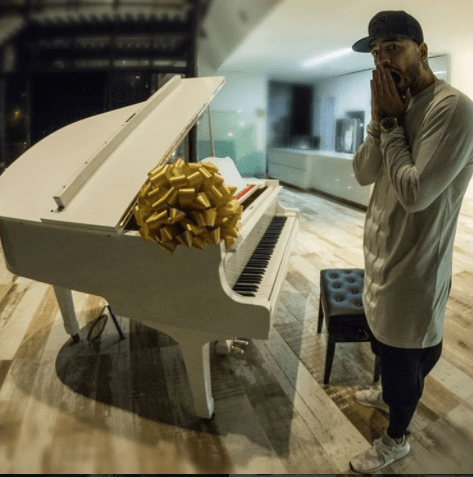 Maluma recibió lo que esperaba de parte de Santa Claus