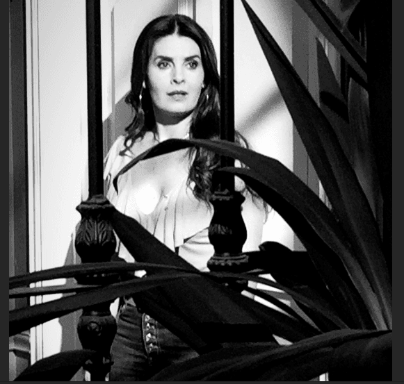 ¡Así lucía Silvita en el set, muy cinematográfica!