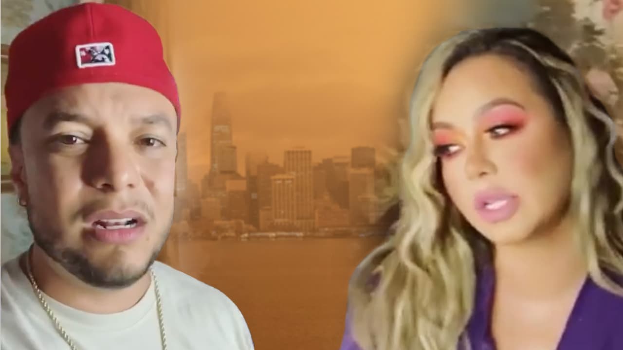 Chiquis y Lorenzo Méndez ya están sintiendo los efectos de los incendios en California