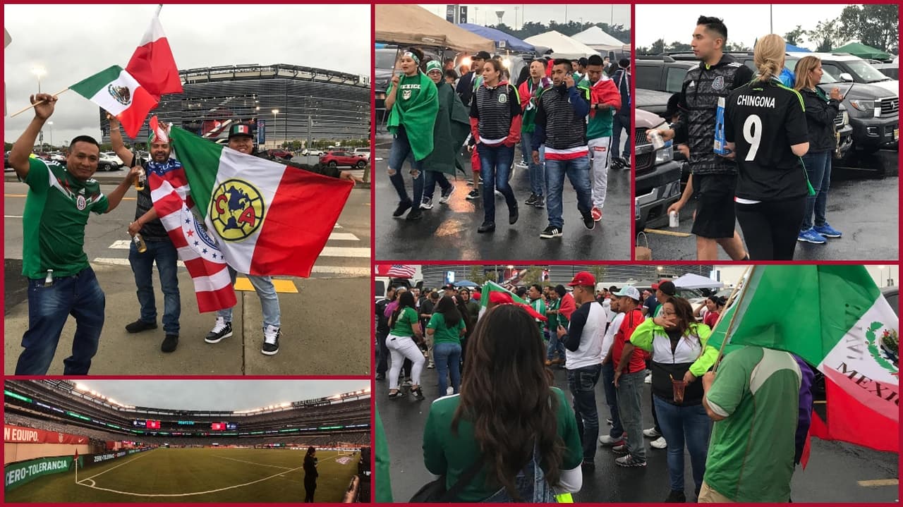 Así se encuentra el ambiente en el MetLife Stadium para el ¡Choque de Gigantes!