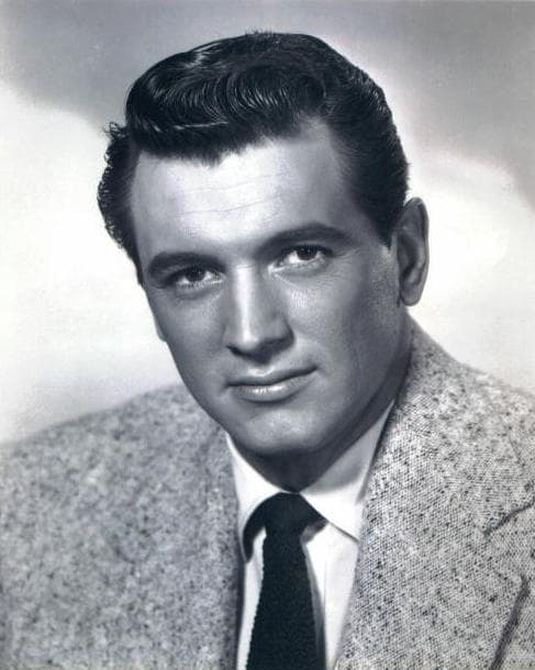 Rock Hudson fue de los galanes más famosos de Hollywood durante varias décadas.