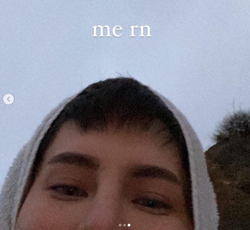 En el perfil se detalla que la cirugía de Rauda se llevó a cabo el domingo 14 de marzo.