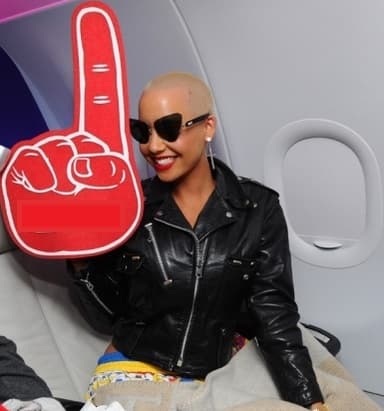 Por supuesto, Amber fue protagonista y por todos lados se vieron memes de ella.