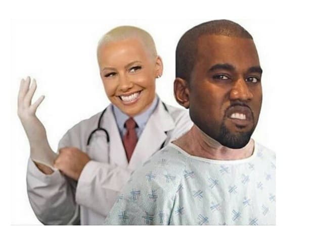 Pobre Kanye, quiso defenderse, pero por llamar 'stripper' a Amber pagó las consecuencias.
