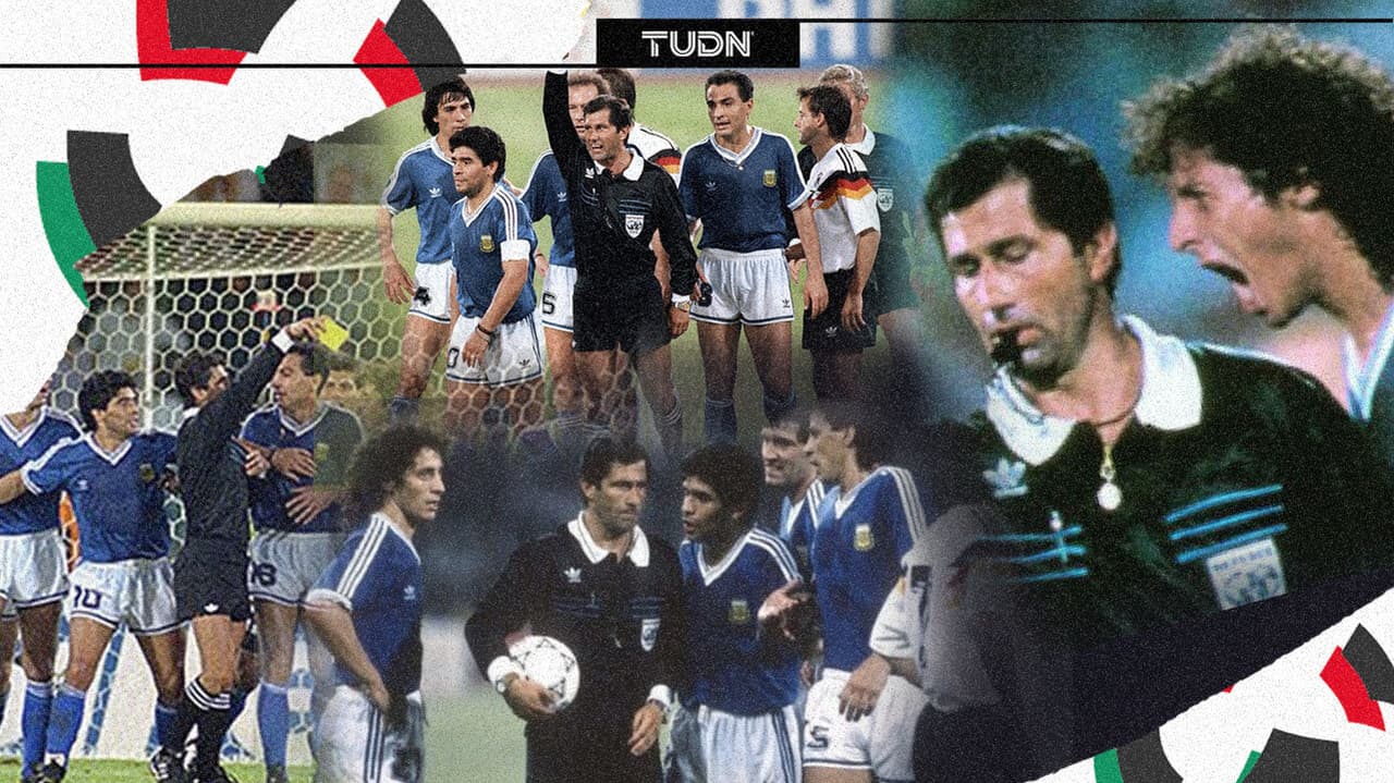 Codesal revela que Maradona explotó antes de la Final del 90