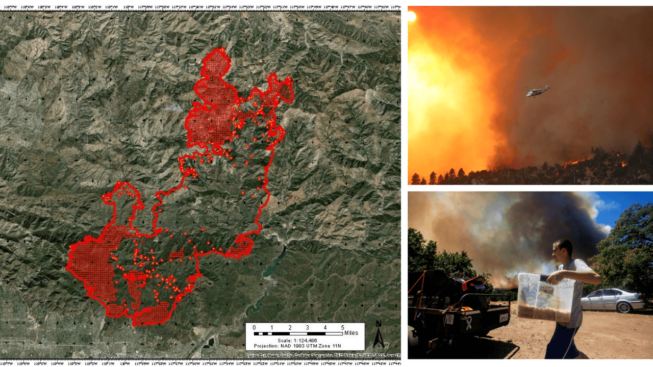 'Bobcat Fire': Emiten nuevas advertencias de evacuación por este incendio forestal en las montañas de San Gabriel