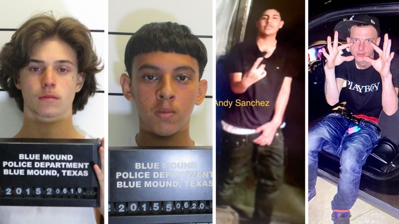 Roban y estrellan dos carros de un Carvana en Texas; los sospechosos son cuatro jóvenes