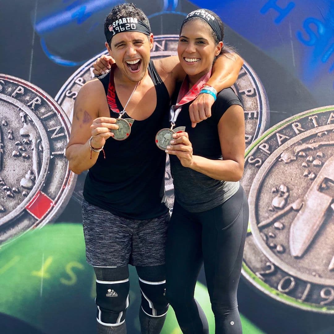 Francisca fue constante en el ejercicio. Esta actividad la disfrutó aún más en compañía de sus amigos, como en esta ocasión en la que entrenó junto a Alejandro Chabán.