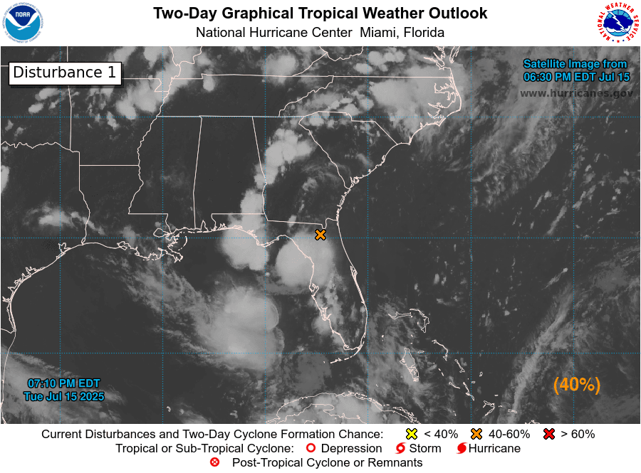 Pronostican fuertes lluvias: zonas de la costa central del golfo estarían en riesgo de inundaciones
