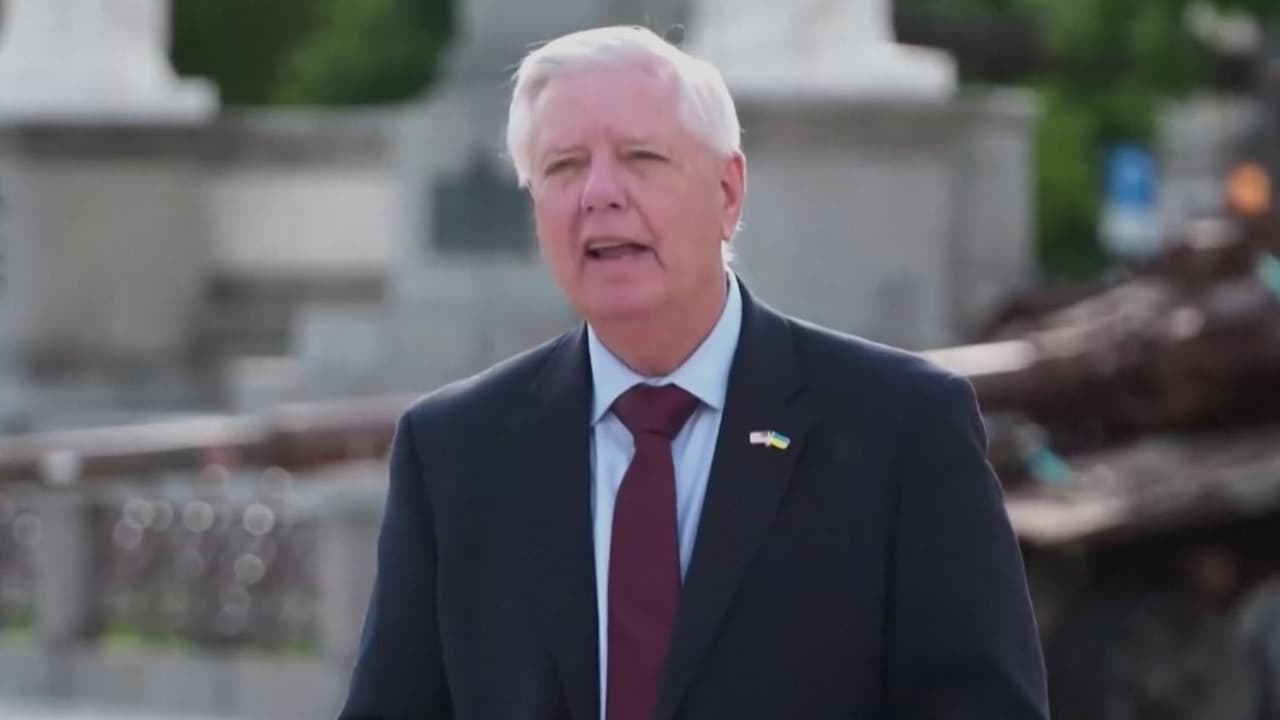 Muere el senador Lindsey Graham tras regresar de Ucrania