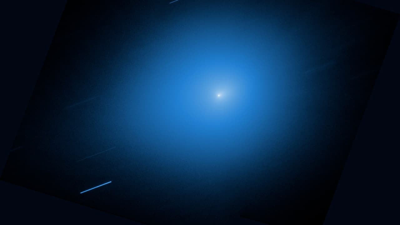 La NASA comparte una nueva imagen del cometa 3I/Atlas tomada por el telescopio Hubble