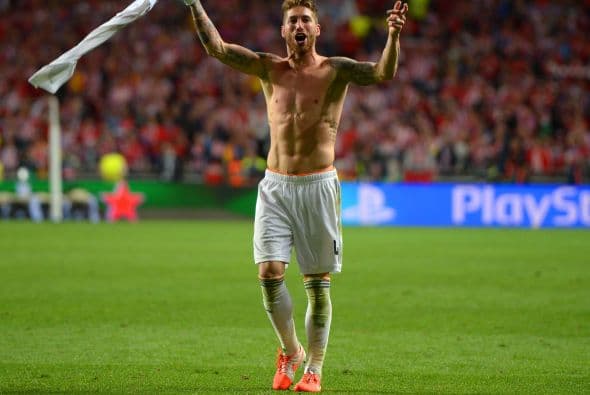 Otro español que se unió al 'baby boom' en este año mundialista es el central Sergio Ramos.