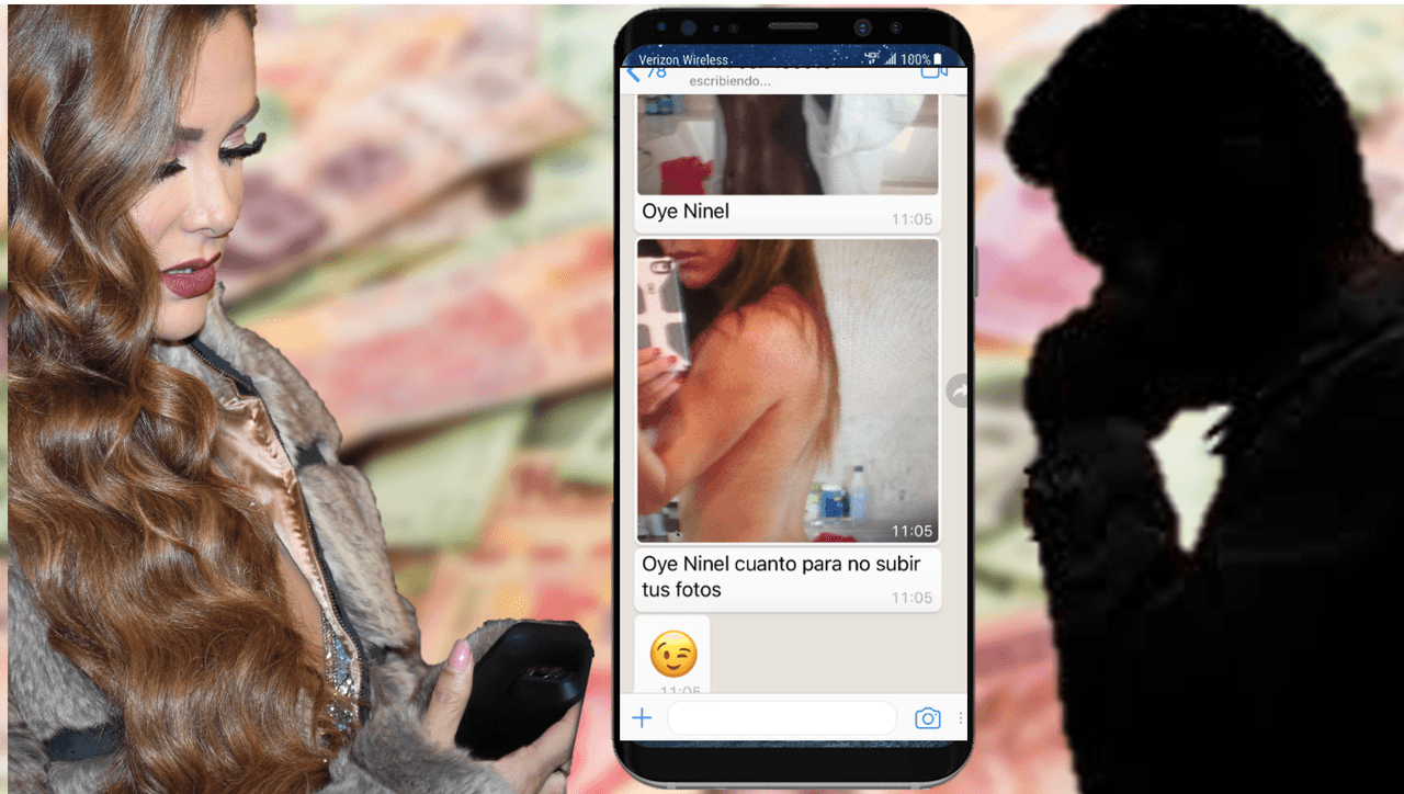 Ninel Conde denuncia extorsión (y publica la foto con la que querían chantajearla)