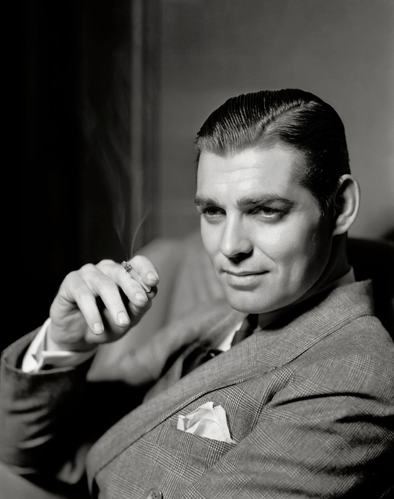 Gable es considerado todo un ícono del cine de Hollywood. Este galán era el sueño de muchas mujeres en aquellos años.