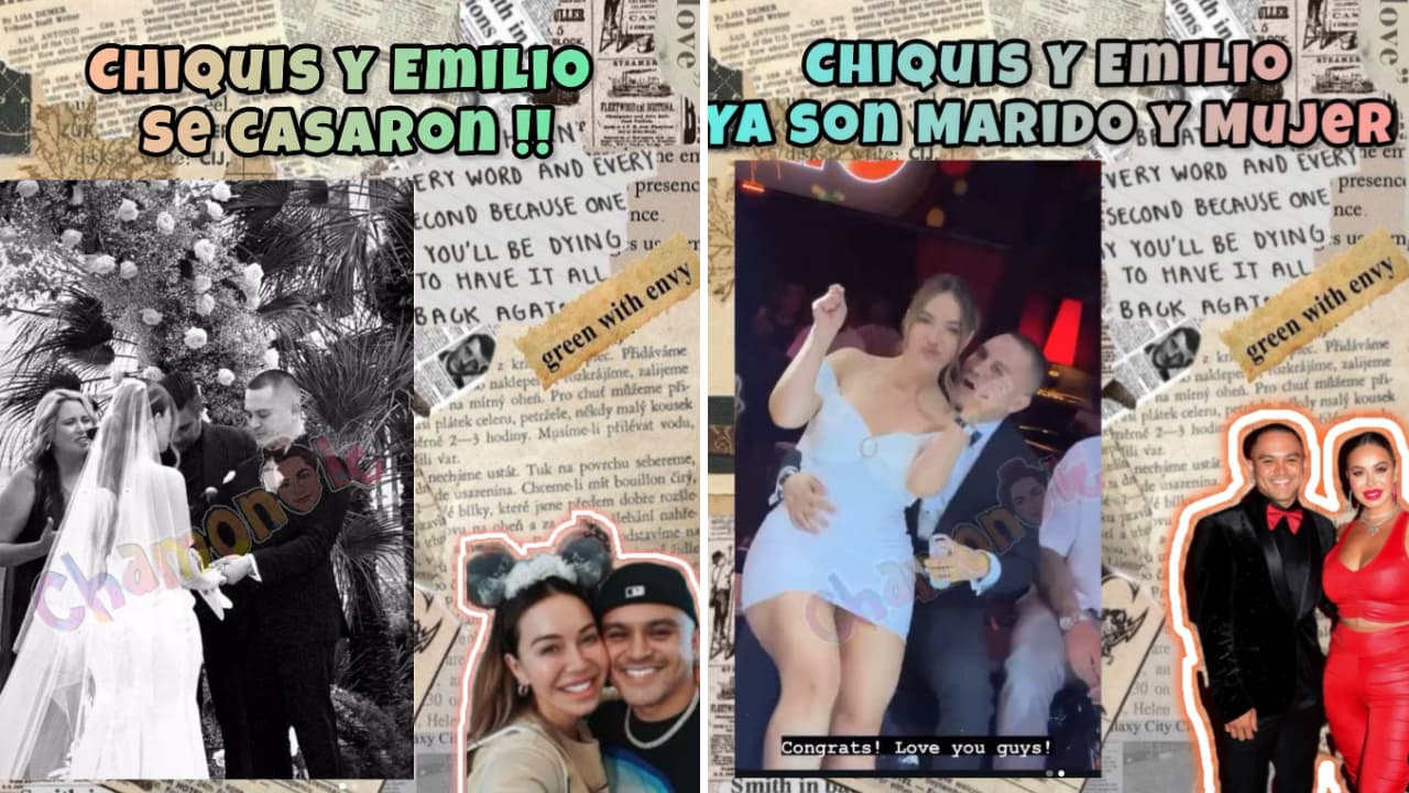 Chiquis y Emilio Sánchez se habrían casado.