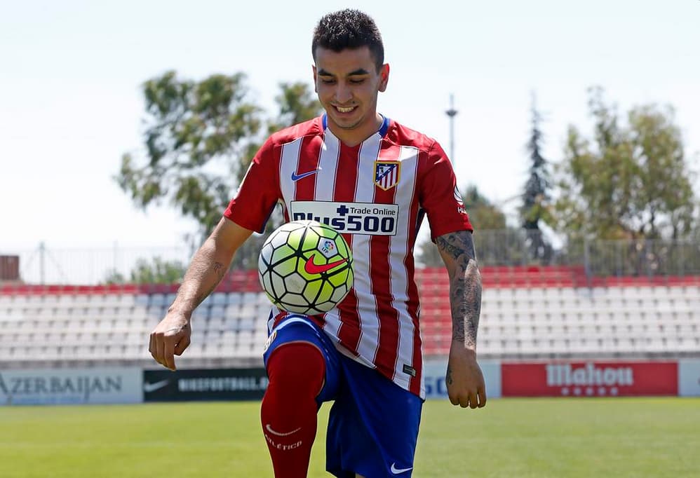 Atlético de Madrid presentó a Ángel Correa quien afirmó: "Desde chico soñaba jugar aquí"