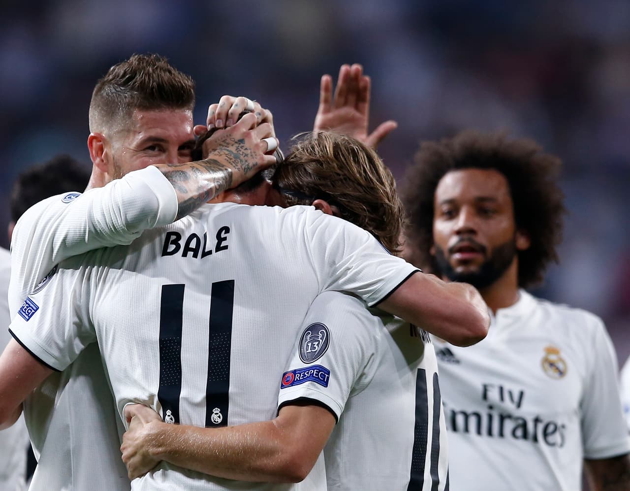 Bale fue sustituido al minuto 28 del segundo tiempo pero su trabajo fue muy bien valorado por sus compañeros.