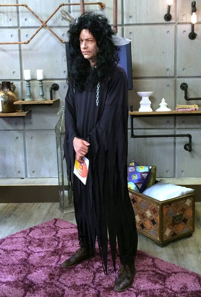 ¡Ouch! Un disfraz súper original.