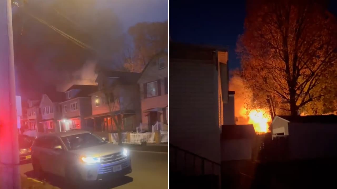 Incendio en Roselle, Nueva Jersey deja decenas de desplazados y destruye varias casas
