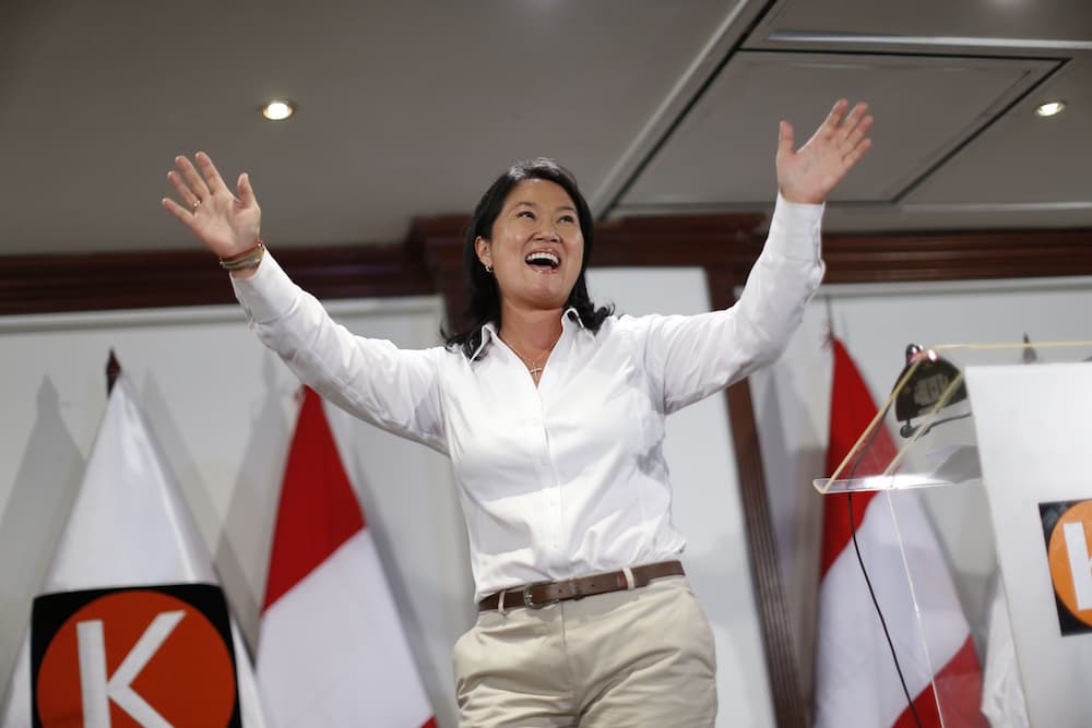 Keiko Fujimori, candidata del Frente Popular