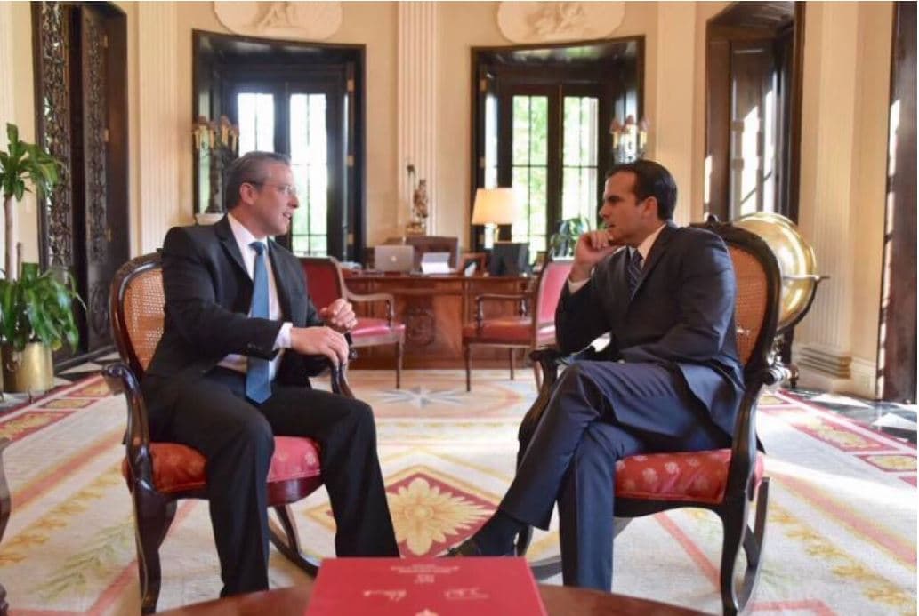 Ricardo Rosselló y Alejandro García Padilla comienzan proceso de transición