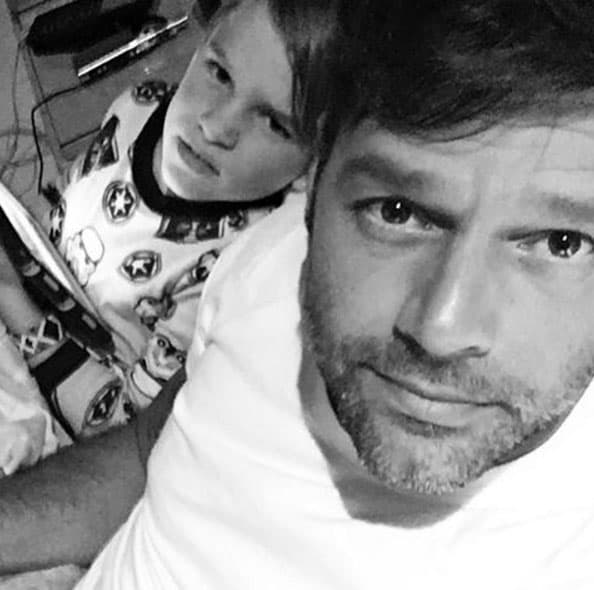 Ricky Martin tiene dos tesoros: sus mellizos Matteo y Valentino.