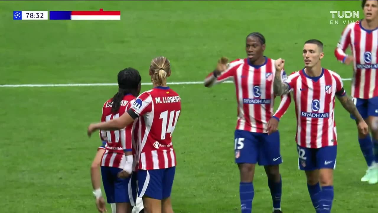 ¡Golazo del Atleti! Lookman aprovecha el rechace del guardameta y anota